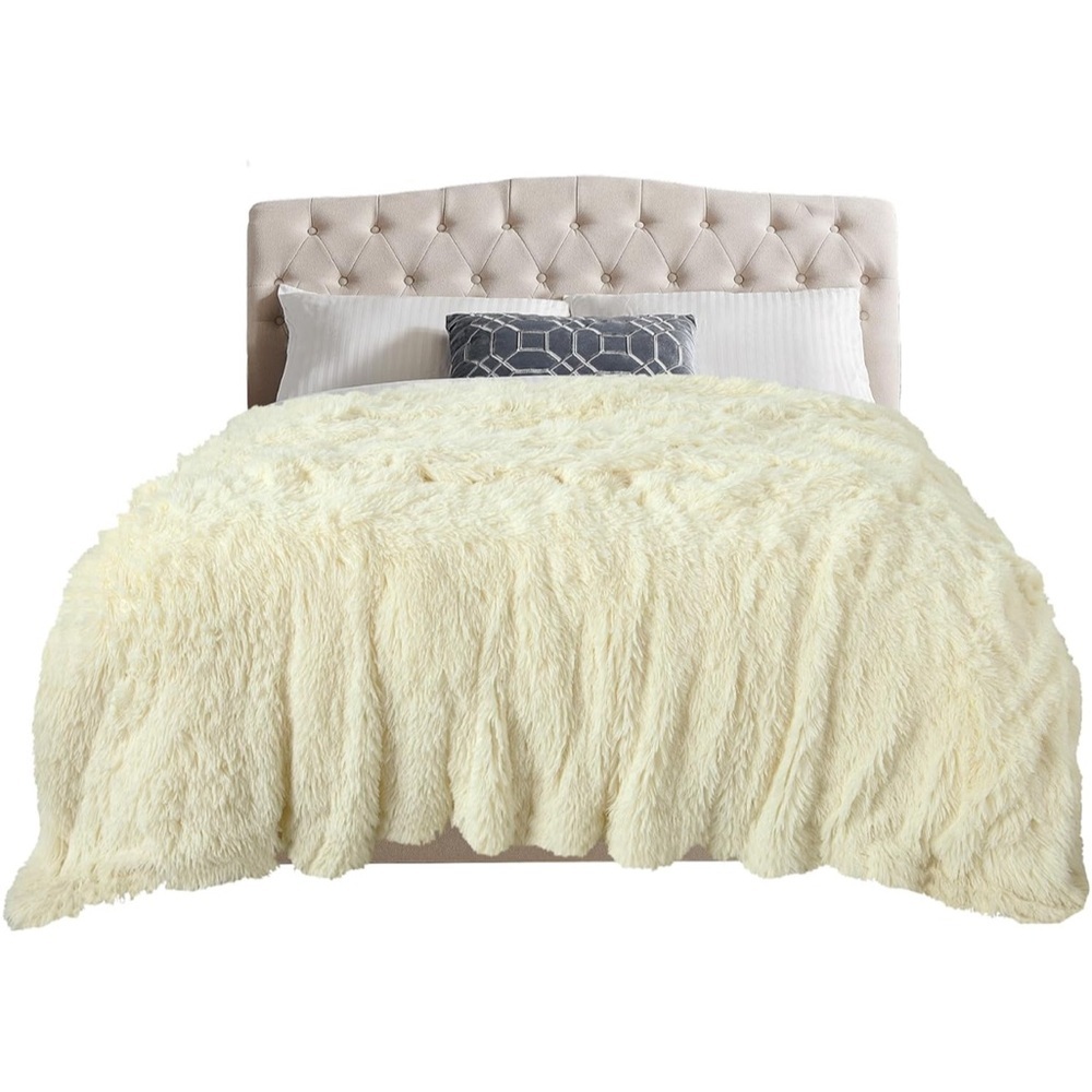 New twin super soft fuzzy plush blanket